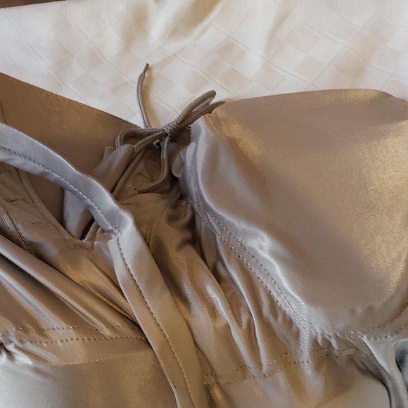 Football Pants with Pads, Silver, Size Adult Large, NWT - Picture 15 of 16